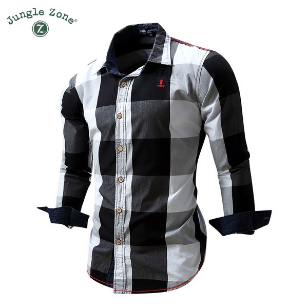 

european size big 2018 models men's plaid hit color print shirt men's short-sleeved lapel shirt brand casual menshirts, White;black