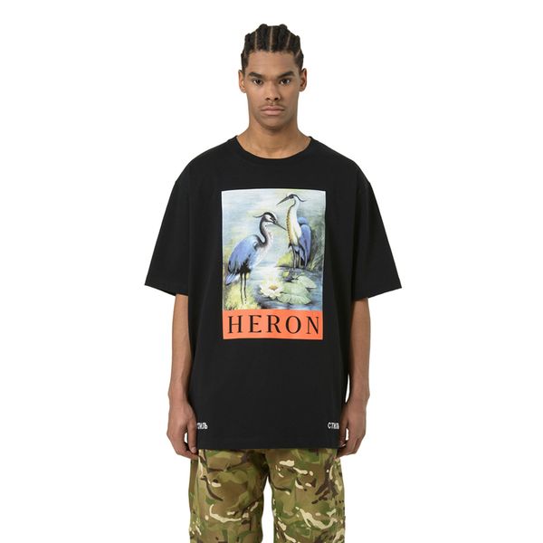 

18SS HERON Престон лето высокого качества мода тройник негабаритных 3D кран печати шаб