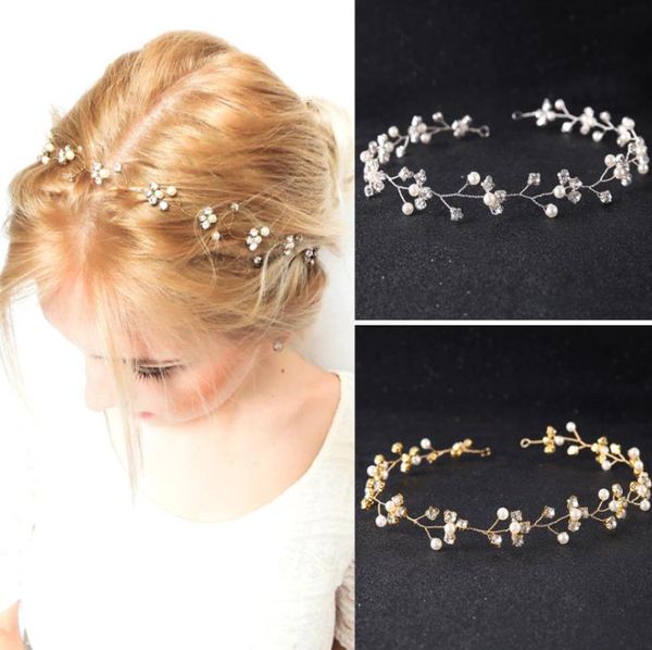 

свадебные украшения жемчужина дрель воды с белой марли платье аксессуары глава украшения свадебные украшения, Silver