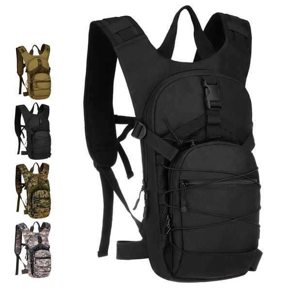 

men motorcycle riding rucksack knapsack travel bag small multi-capacity assault daypack nylon backpack