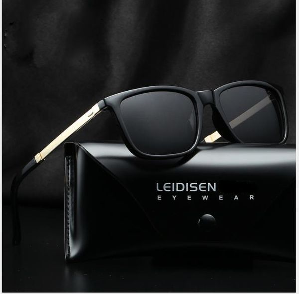

classic men's polarized sunglasses, glasses driver, mirror and sunglasses, White;black