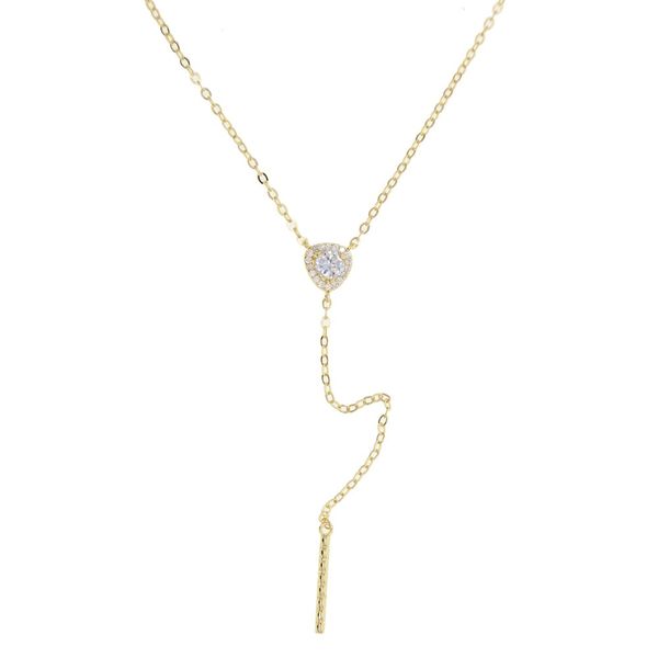 позолоченная мода тонкая цепочка Y лариат ожерелье для женщин лето сексуальная длинная цепочка OL женский подарок модные классические ожерелья