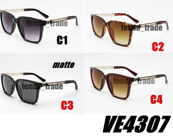 

10 pcs sunglasses brand luxury frame summe woman metal cycling sunglasses ladies uv400 sun glasses mens riding sunglasse driving glass 4307, White;black