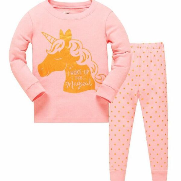 Baby Porn Site - 2019 Baby Girls Pajamas Sets Kids Children Unicorn Sleepwear Kids Baby  Girls Porn Pattern Set Cotton Children Clothing Nightwear KKA6133 From ...