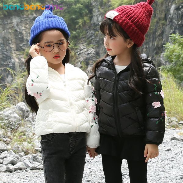 

2018 autumn winter lace flowers girl parkas light toddler girls jacket infant overcoat for girls hooded children's clothing, Blue;gray
