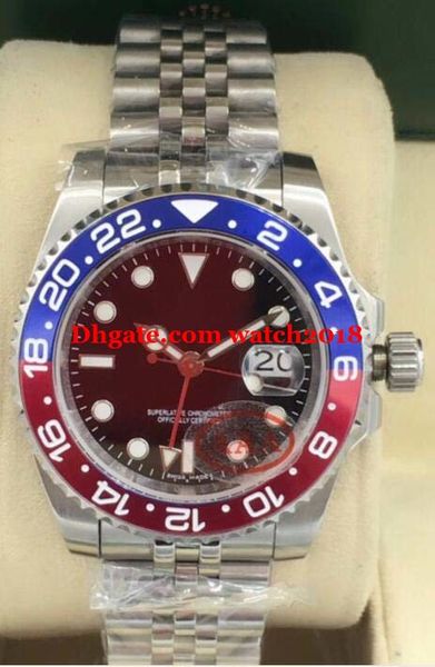 

Luxury Watches Stainless Steel Bracelet II 126710 Ceramic Bezel Watch B/P Folding Clasp Automatic Fashion Brand Men's Watch Wristwatch