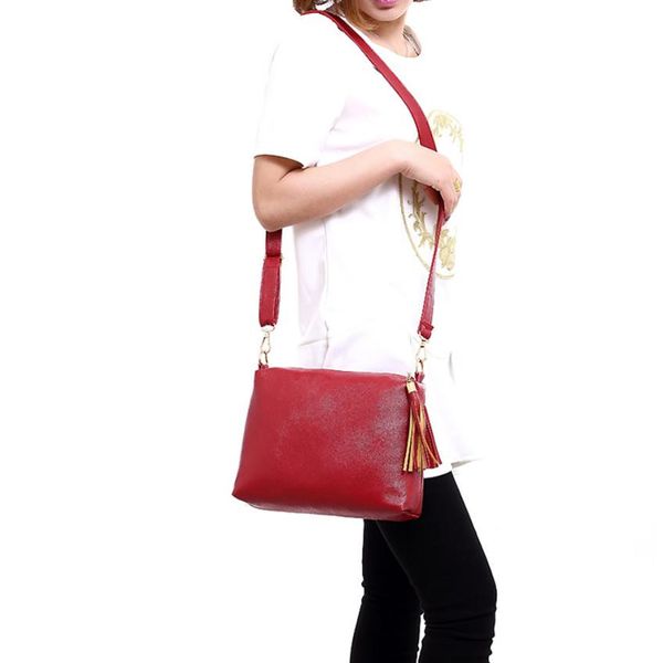 

xiniu fashion women tassel leather bag crossbody shoulder messenger bags