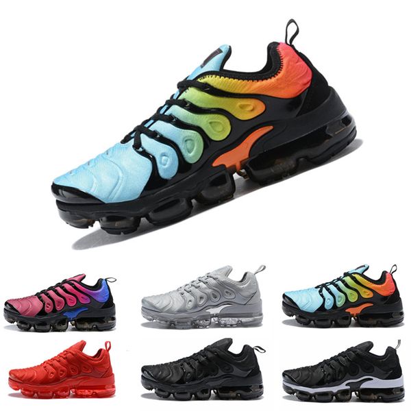 

2018 NEW TN Plus Оливковый в металлическом белом серебристом цветовом узоре Обувь для м