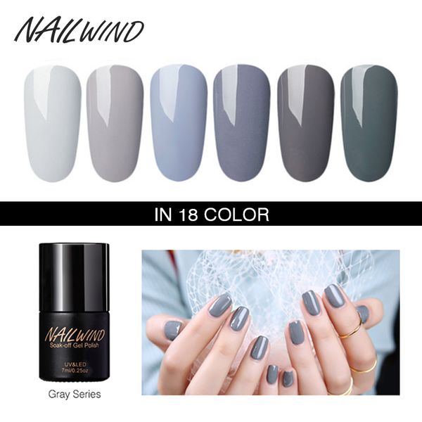 Acheter Le Meilleur Choix Nailwind 7ml Fashion Déesse Gris Série Gel Vernis à Ongles Gel Semi Permanent Nail Gel Uv Led Isolation De 341 Du Carloas