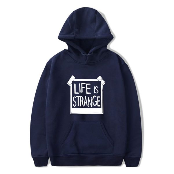 Game Life is Strange Felpa con cappuccio Felpa con cappello Uomo Donna Stampa Whatif Divertente Winter Life is Strange Caulfield Pullover