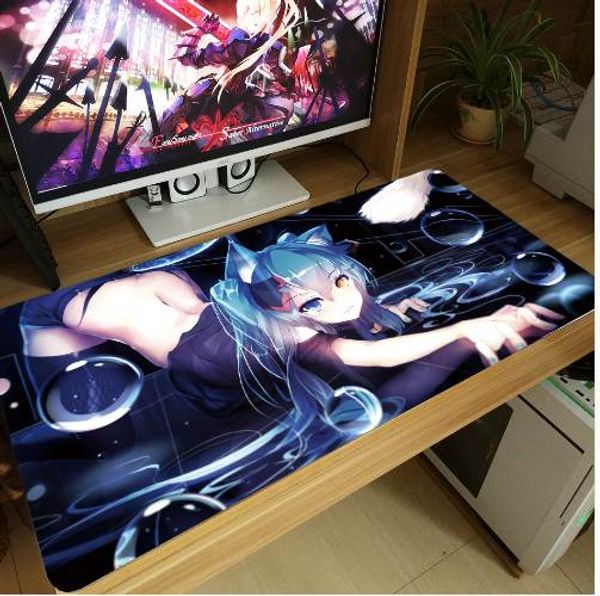 

Large 60X30cm XL Sexy Anime Mouse pad Game Gamer gaming Hatsune Miku Mousepad keyboard mat Mausunterlage tapis de souris