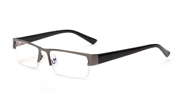 

eyesilove finished myopia glasses men women anti-blue ray eyeglasses computer spectacles -1.0 -1.5 -2.0 -2.5 -3.0 -3.5 -4.0 -6.0, Silver