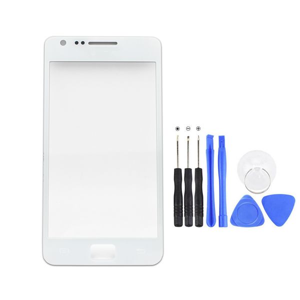 

Замена ЖК-панель Outer объектива Стеклянный передний экран для Samsung Galaxy S2 i9100 9100 Пере