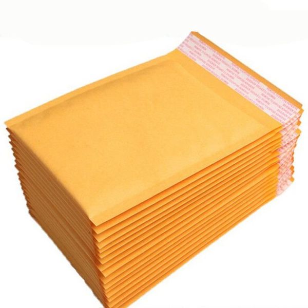 

90x178mm shipping poly mailer post parcel bags universal envelopes padded mailing kraft bubble bag self sealing 30pcs