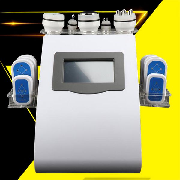 

most popular unoisetion 40k cavitation 2.0 body fat loss quadrupolar 3d rf vacuum 650nm diode lipo laser salon beauty machine ce/dhl