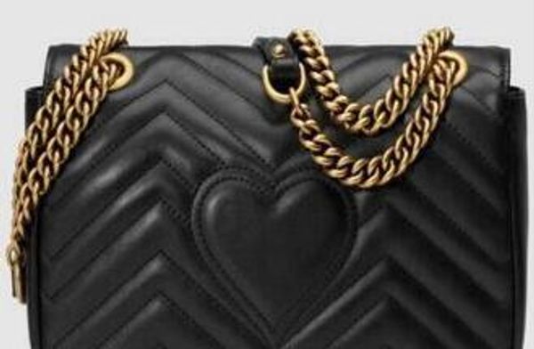 

Hot Marmont shoulder bags women luxury chain crossbody bag handbags famous designer purse high quality female message bag 55-255