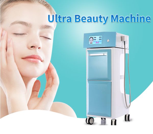 

portable vmax high intensity focused ultrasound face lift anti-wrinkle beauty treatment hifu face lifting body tightening machine, Black;white