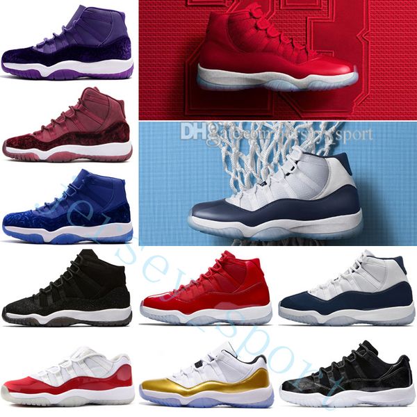 

11 11s gym red chicago midnight navy win like 82 96 bred basketball shoes 11s space jam 45 mens sports shoes womens trainers sneakers
