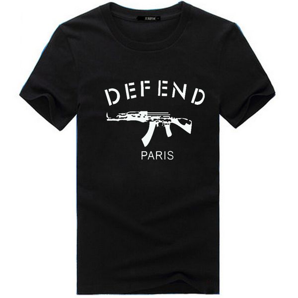 t shirt defend paris uomo