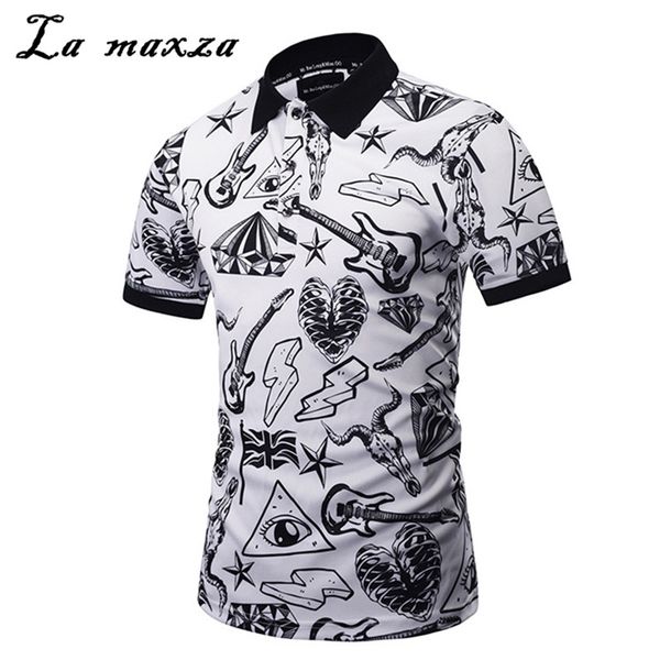 

big size summer male 3d print anime hip hop shirt casual fashion streetwear oversize man clothing 3xl, White;black