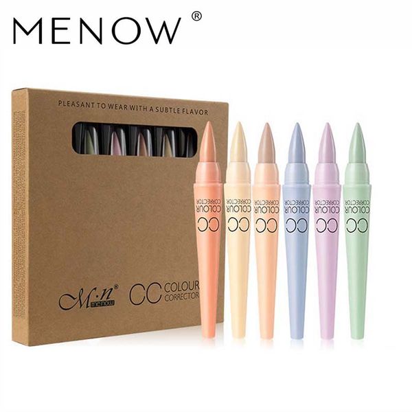 

20 et 120pc m n menow brand cc concealer brighten concealer cream repair pencil natural co metic 6color et c801