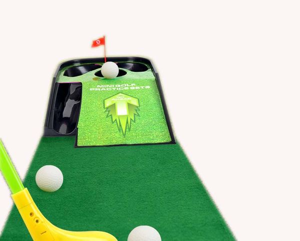 Kinder Minigolf Schläger Golfbälle Spielset Outdoor Spielzeug