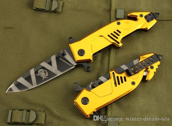 

EXTREMA RATIO MF3 Flipper Folding Knife 3Cr13 steel Stripe Blade Tactical Survival Pocket Knives EDC Utility Tools Xmas Gift For Men P345Q