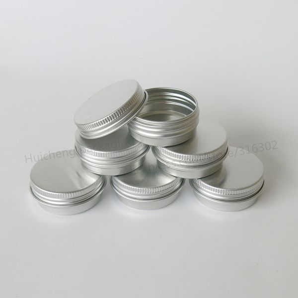 

100pc lot 10g aluminum jar tin 10cc metal co metic packaging container 1 3oz profe ional co metic container