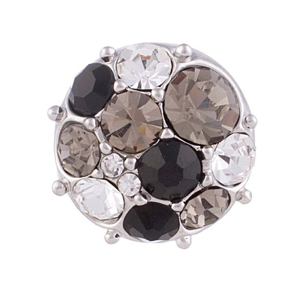 

12mm single ing metal buttons snaps 12mm small size snaps style buttons fit button jewelry kb5555-s, Golden;silver