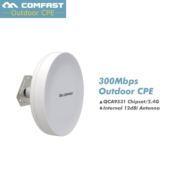 

long coverage 500mw wi-fi outdoor router antenna 12dbi cpe 300m wireless bridge poe outdoor access point ap cpe nanostation