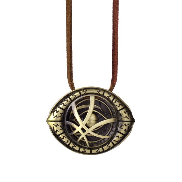 

movie jewelry doctor strange necklace 2 color choker for fans holder strange doctor gifs accessories, Silver