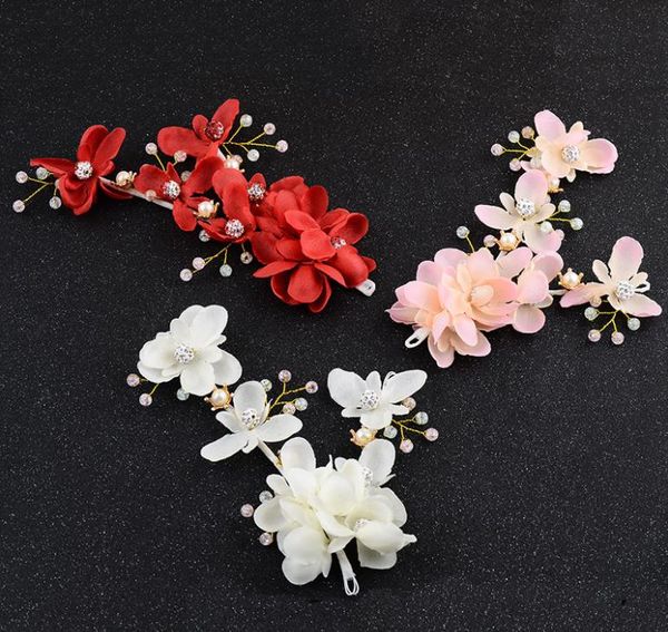 

bridal leaf ornaments red ornaments wedding wedding accessories, Silver