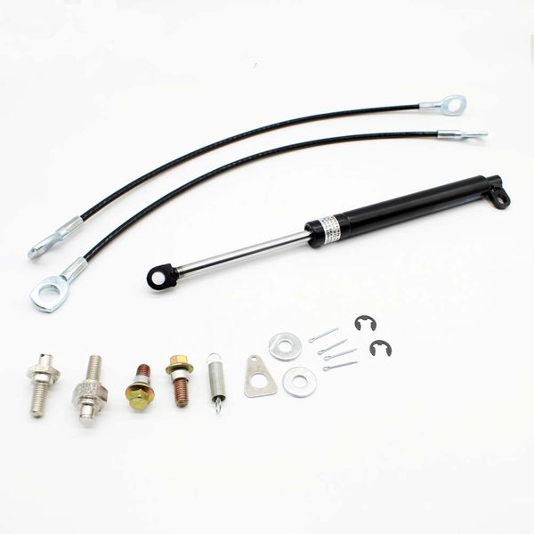 

4x4 pickup accessories stainless rear tailgate slow down gas shock struts damper for isuzu new d-max /rodeo 2012 2013 2014 2015 2016 2017