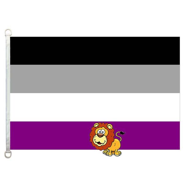 

asexuality country flags flag,90*150cm ,100% polyester, banner,digital printing