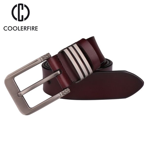 

новые модные мужские ремни из натуральной кожи для мужчин из натуральной кожи с ментальной пряжкой высокого качества мужские ремни hq048, Black;brown