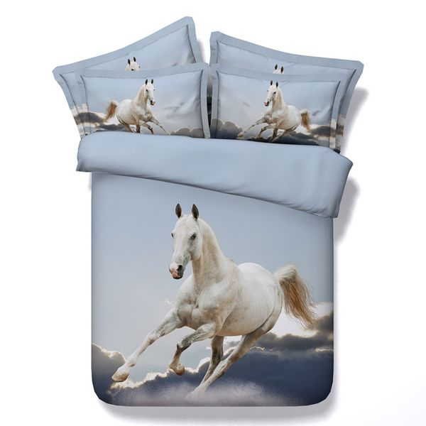 Bedding Sheets Horses S Promo Codes Deals 2018 Get Bedding Sheets Horses S Luxury Europe Hd 3d Horse Print Sets Designer 4pcs Cotton