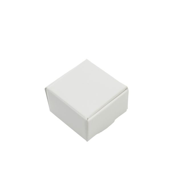 

50pcs / lot 4*4*2.5 см белый крафт-бумага ювелирные изделия картонная упаковка бумажная коробка подарочная коробка конфеты бутики коробка дл