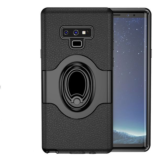 

For am ung galaxy note 9 ca e hockproof ring bracket holder combo ilicone cover ca e for am ung note 9 note9 capa