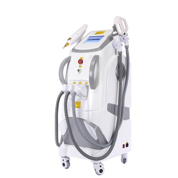 

laser beauty equipment opt shr hair removal machines hair removal elight ipl therapy ipl laser 3 handles, Black