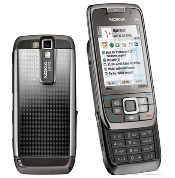 

e66 оригинальный nokia e66 мобильные телефоны bluetooth 3g wifi gps java разблокировать сотовый телефон отремонтированы бесплатная доставка