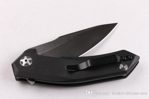 

2 Styles Zero Tolerance ZT0095 Flipper Assisted Opening 5cr13mov Blade Black G10 Handle Outdoor Camping Hunting Knives P289Q