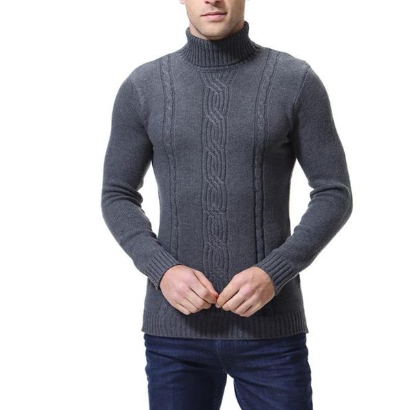 

2018 autumn winter men thick warm cotton basis sweater slim fit long sleeve o neck casual solid gray male top, White;black