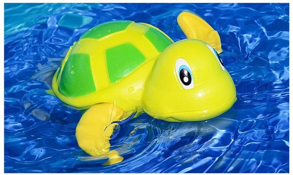 

dhl 108pcs baby shower bath tortoise animals water clockwork floating toys fir children kids swimming paddle game beach fish toy retail box