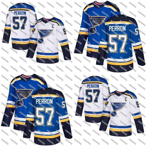 

57 David Perron St. Louis Blues 21 Tyler Bozak Ryan O'Reilly Vladimir Tarasenko Jaden Schwartz 20 Alexander Steen 2017-2018 Season Jersey