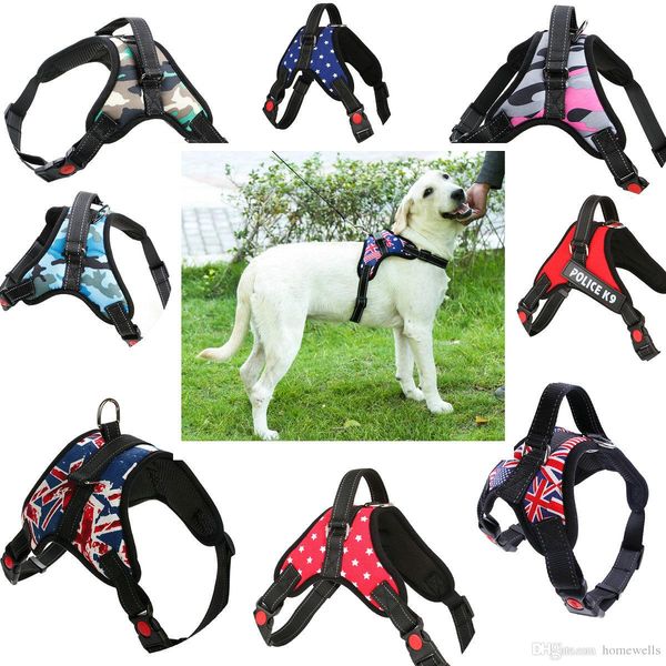 

17 Стиль Дизайн Горячий Световой Собака Жгут Жилет Воротник Большая Собака Веревк