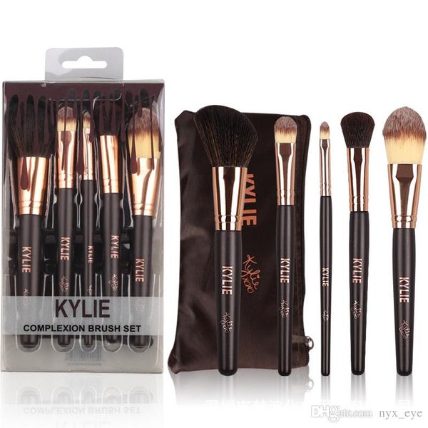

kylie jenner cosmetics makeup brushes foundation powder blush makeup brushes high tech make up tools professional makeup brush set