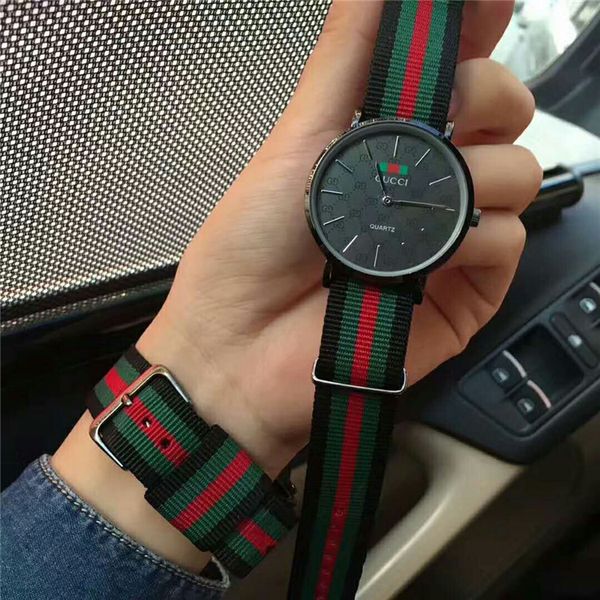 

2019 с коробкой новые мужские женские кварцевые часы роскошные красочные нейлон мо