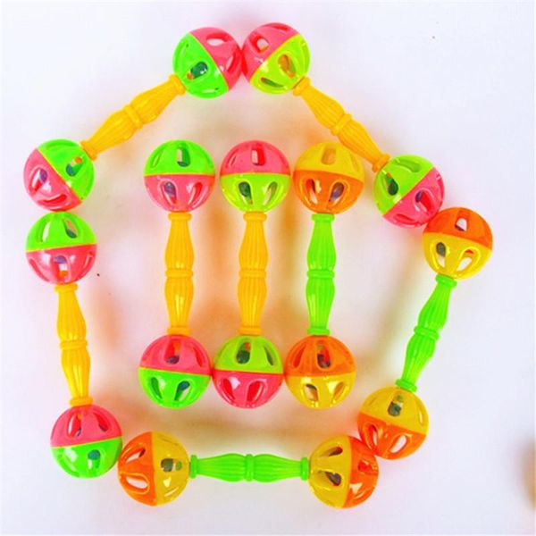 Baby Toys Rattles Bells Shaking Dumbells Early Development Toys 0-12 Months