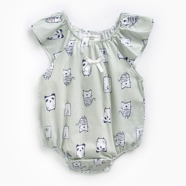 

baby girls clothing summer sleeveless bodysuit for baby girls newborn clothes first birthday thong bodysuit, Blue