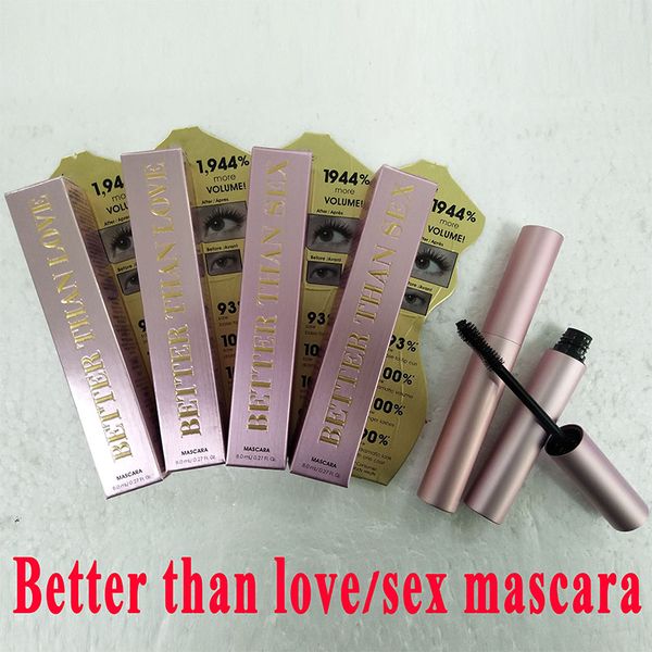 

high-quality new faced better than mascara makeup lash mascara black waterproof mascara 8ml dhl ing